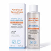 Advanced Korean Skin Multiple-Actives Brightening Toner 300ml (10.5 fl.oz) – First of Its Kind Multi-Action Glow Toner