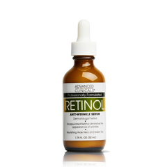 Advanced Clinicals Retinol Serum - Anti-Wrinkle Formula with Squalane, Green Tea & Vitamin E for All Skin Types - Hydrating & Firming Moisturizer - 52ml