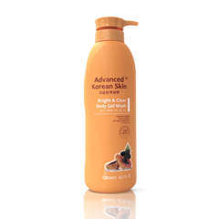 Advanced Korean Skin Bright & Clear Papaya Body Gel Wash 1200ml