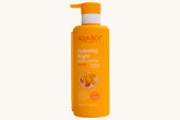 Aqua rich Hydrating Bright Tumeric Vitamin C Brightening body lotion 500ML 17.6 FL
