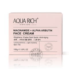 Aqua Rich Niacinamide + Alpha Arbutin Face Cream
