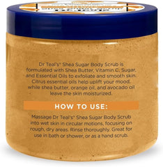 Dr Teals Vitamin C Sugar Scrub 19Oz/ 538Ml