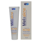 Melano Melaakne Acne Cream, Fades out Acne Spots 30 gm