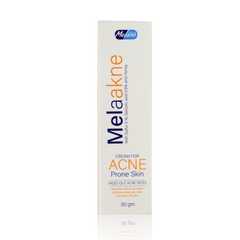 Melano Melaakne Acne Cream, Fades out Acne Spots 30 gm