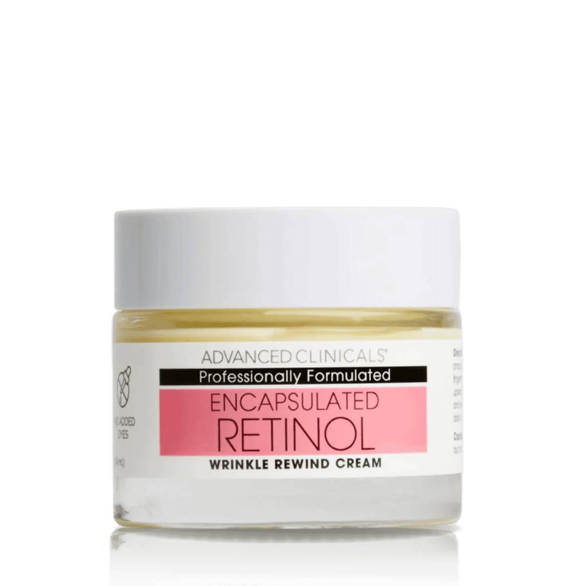 Advanced Clinicals, Encapsulated Retinol, Wrinkle Rewind Cream, 2.5 fl oz (74 ml)