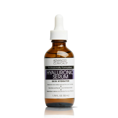 Advanced Clinicals Hyaluronic Acid Face Serum. Anti-aging Face Serum- Instant Skin Hydrator, Plump Fine Lines, Wrinkle Reduction. 1.75 Fl Oz / 52mL.