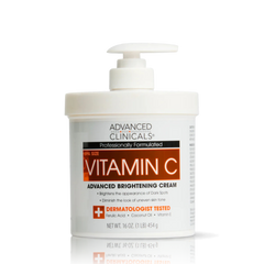 Advanced Clinicals Vitamin C Body Cream 16OZ / 454g