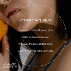 Advanced Clinicals Vitamin C Face Serum 1.75 FL Oz/ 52 mL
