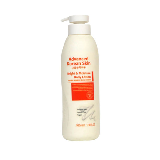 ADVANCED KOREAN SKIN BRIGHT & MOISTURE BODY LOTION (WHITE) 500ML