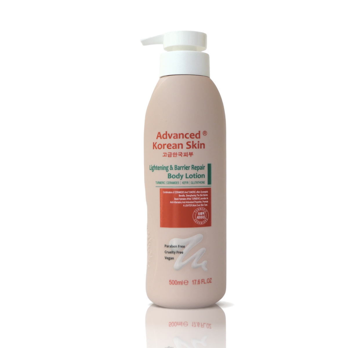 Advanced Korean Skin Lightening & Barrier Repair Body Lotion 500ml (17.6 fl.oz) – Hydrating & Skin Strengthening Formula