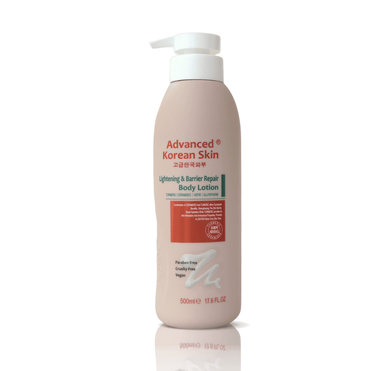 Advanced Korean Skin Lightening & Barrier Repair Body Lotion 500ml (17.6 fl.oz) – Hydrating & Skin Strengthening Formula
