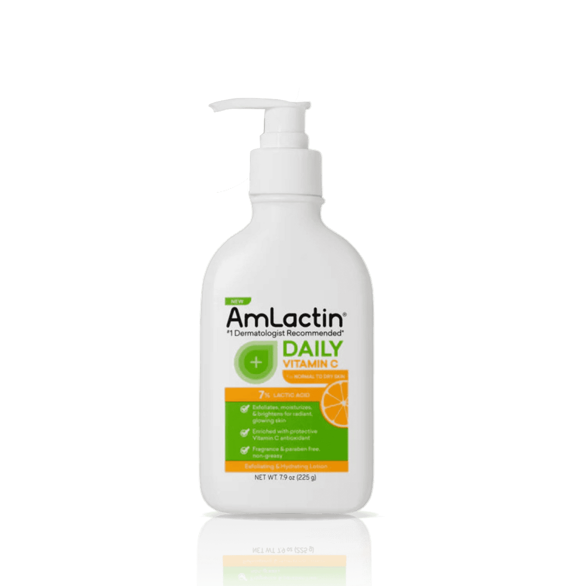 AmLactin Daily Vitamin C Lotion with 7% Lactic Acid AHA 7.9Ox / 225g