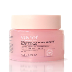 Aqua Rich Niacinamide + Alpha Arbutin Face Cream