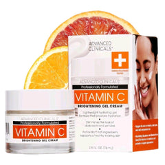 Advanced Clinicals, Vitamin C, Brightening Gel Cream, 2.5 fl oz (74 ml)