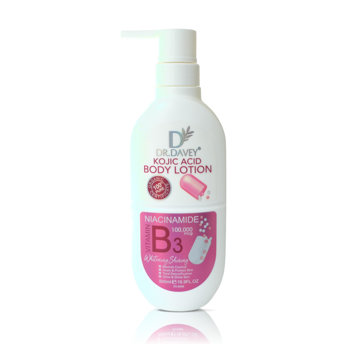Dr. Davey Kojic Acid + Niacinamide Body Lotion (Vitamin B3 Complex)
