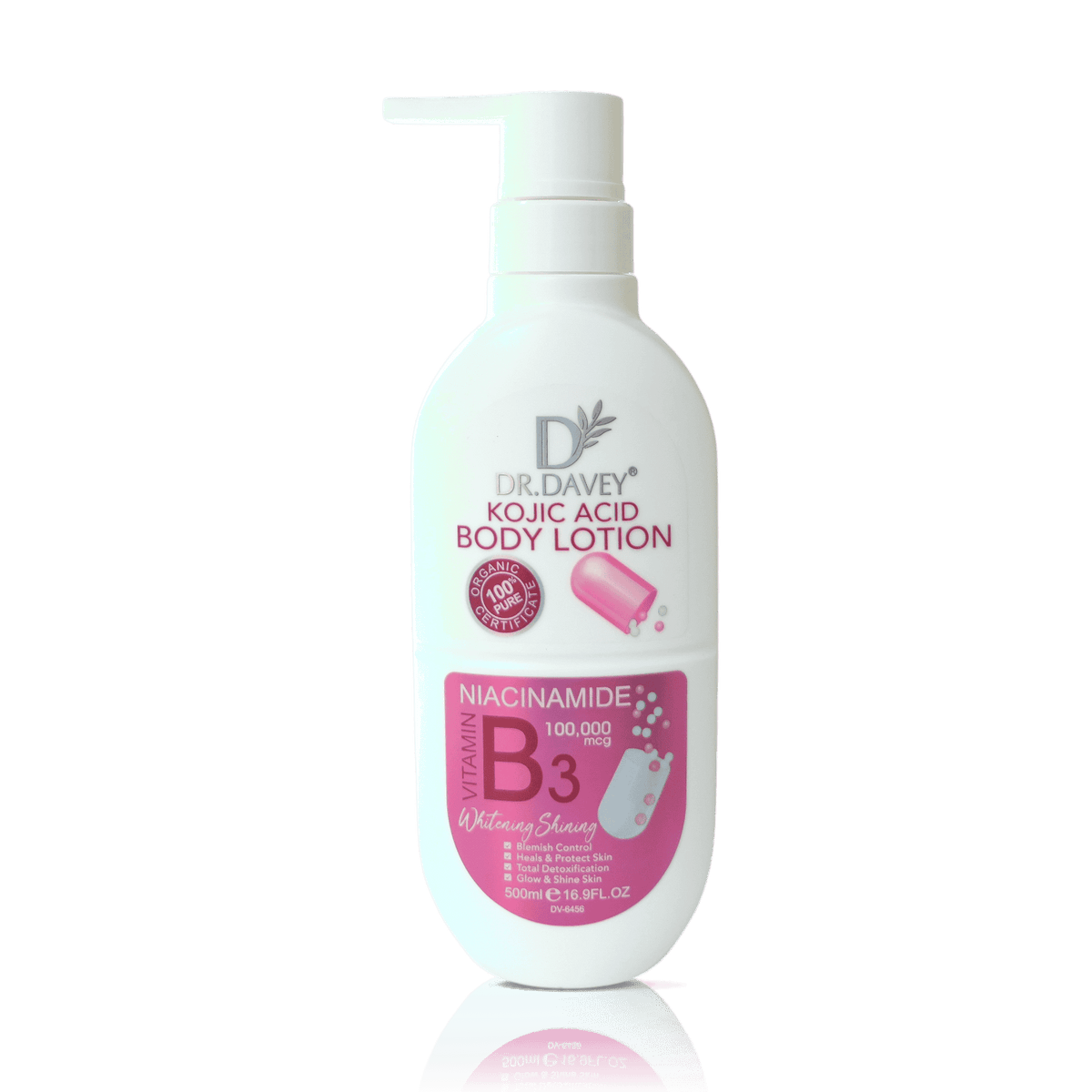 Dr. Davey Kojic Acid + Niacinamide Body Lotion (Vitamin B3 Complex)
