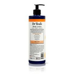 Dr Teal's Moisture Glow & Radiant Body Lotion with Vitamin C & Citrus Oil, 18Fl Oz/532Ml