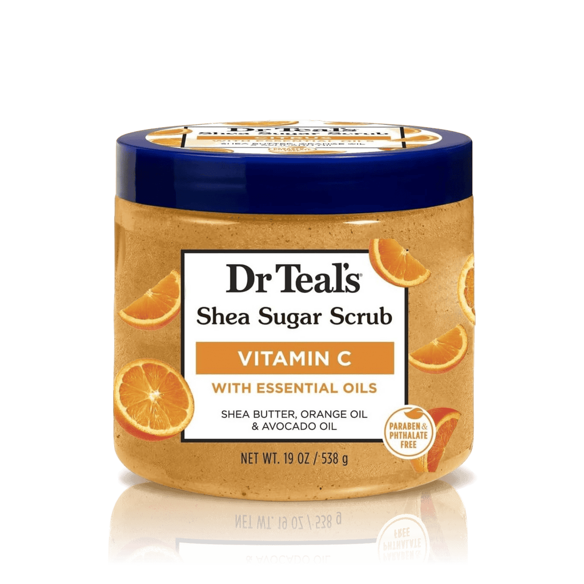 Dr Teals Vitamin C Sugar Scrub 19Oz/ 538Ml