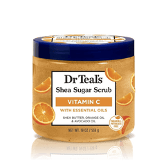 Dr Teals Vitamin C Sugar Scrub 19Oz/ 538Ml