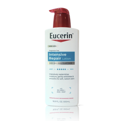 Eucerin, Intensive Repair Lotion, Fragrance Free, 16.9 fl oz (500 ml)