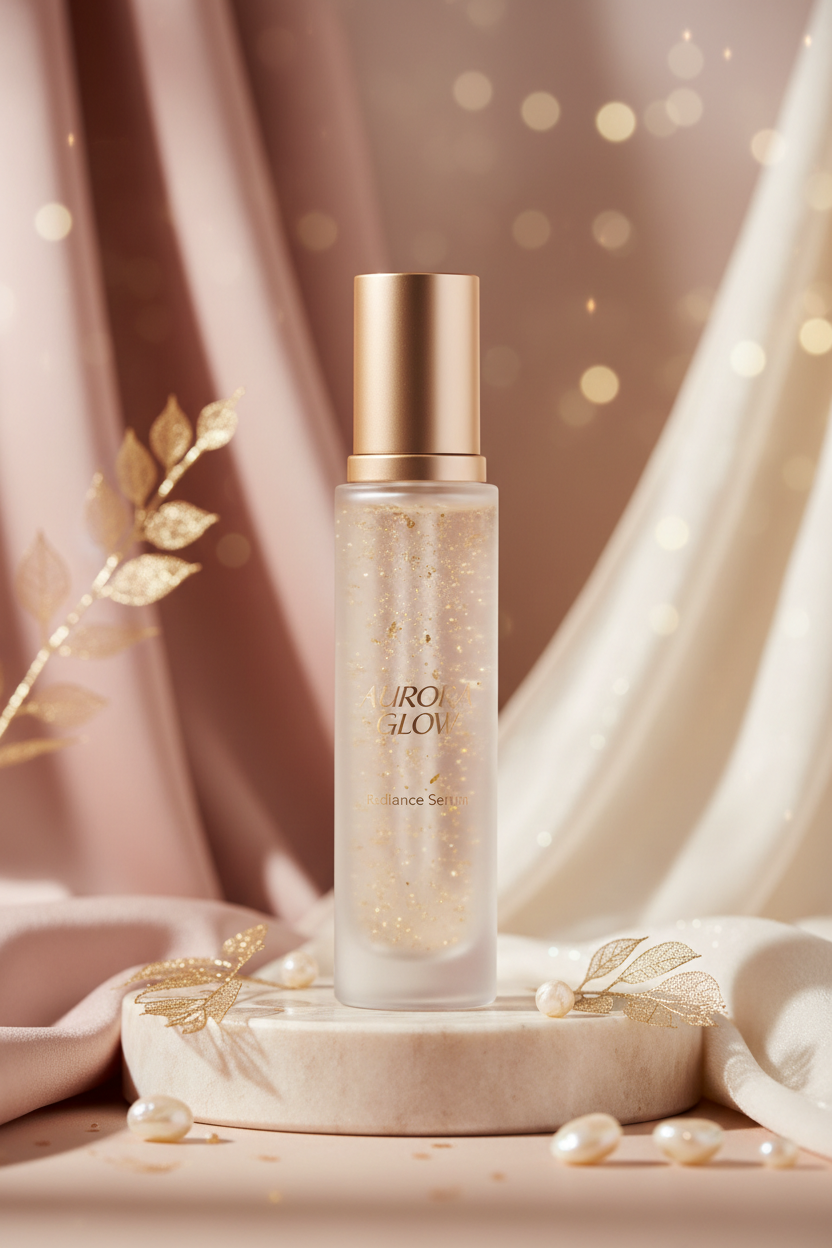 Luxury skincare serum