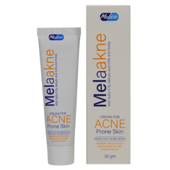 Melano Melaakne Acne Cream, Fades out Acne Spots 30 gm