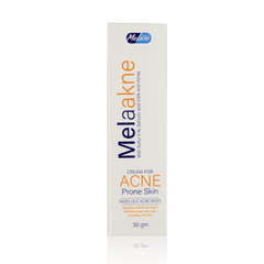 Melano Melaakne Acne Cream, Fades out Acne Spots 30 gm