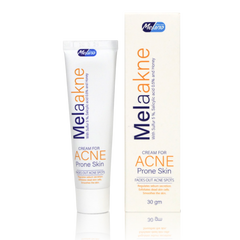 Melano Melaakne Acne Cream, Fades out Acne Spots 30 gm