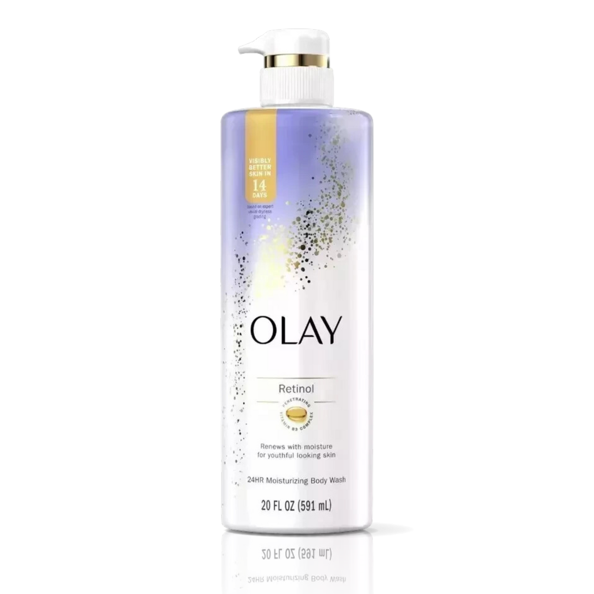 Olay Retinol Body Wash Tone Brightening Exfoliation 20 fl oz 591mL Info