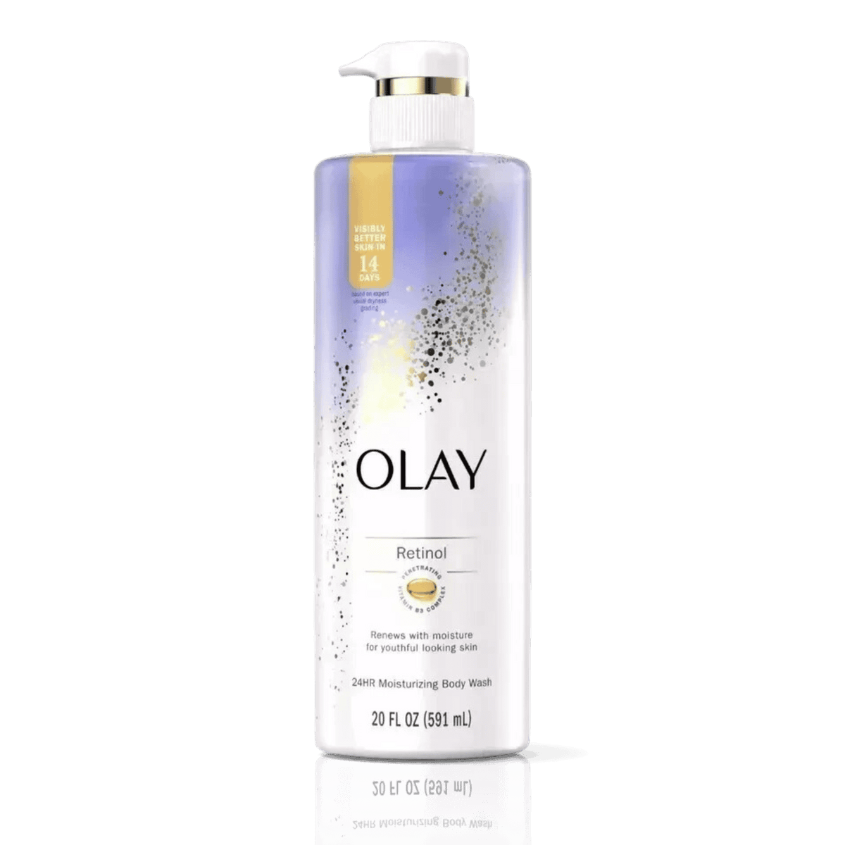 Olay Retinol Body Wash Tone Brightening Exfoliation 20 fl oz 591mL Info