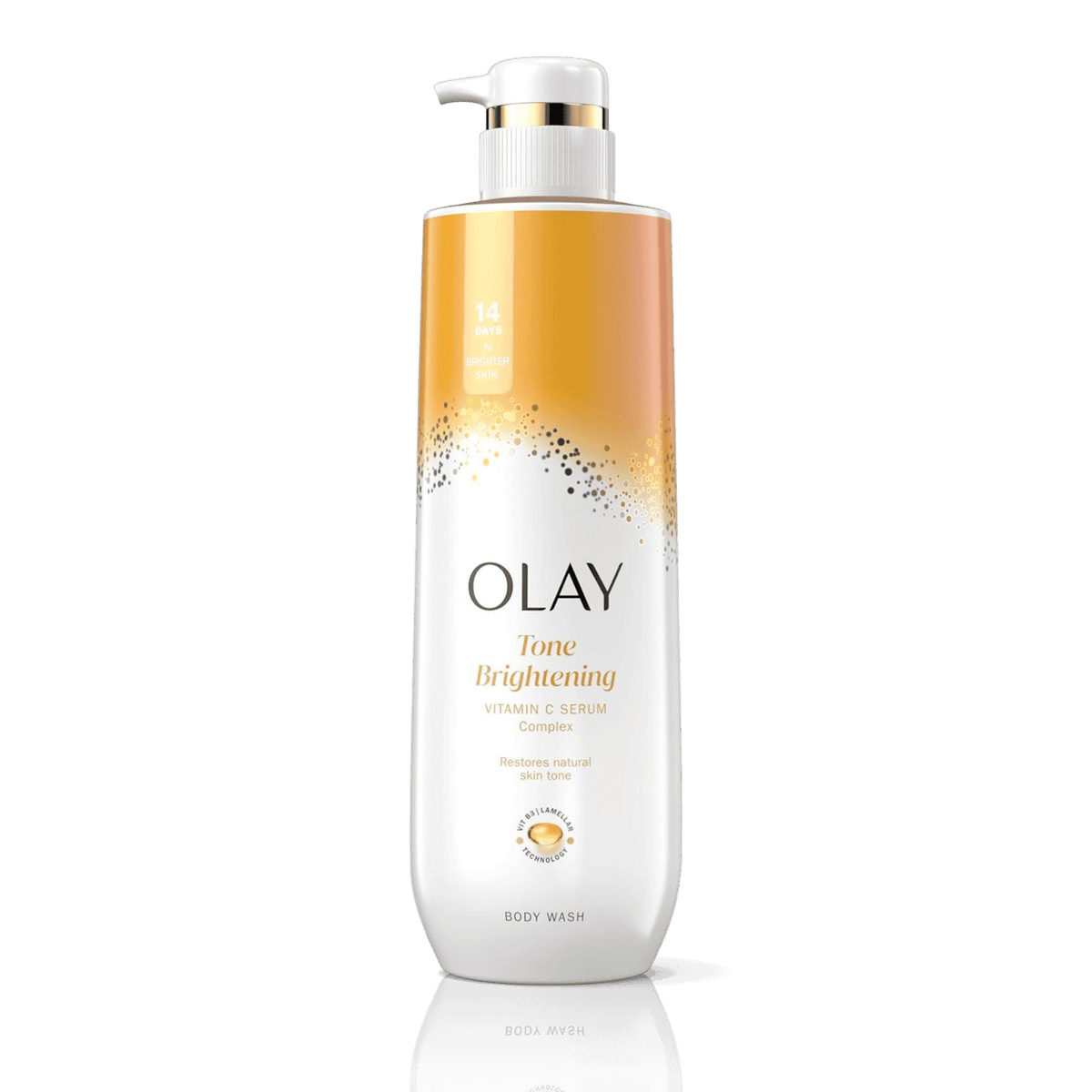 Olay Tone Brightening Vitamin C Serum Body Wash 20 fl oz 591mL
