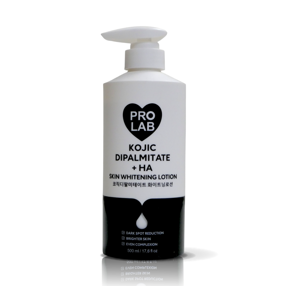 PROLAB Kojic Dipalmitate + Hlyaronic Acid Brightening Body Lotion 500ml- Dark Spots