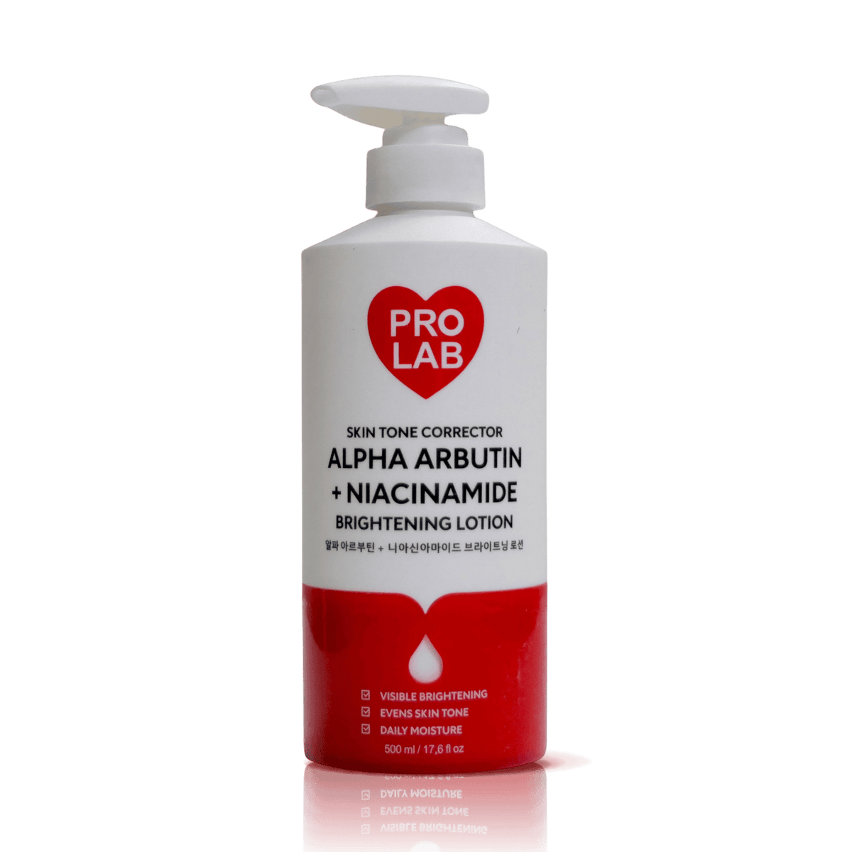 PROLAB Alpha Arbutin + Niacinamide Brightening Body Lotion 500ml - Skin Tone Corrector
