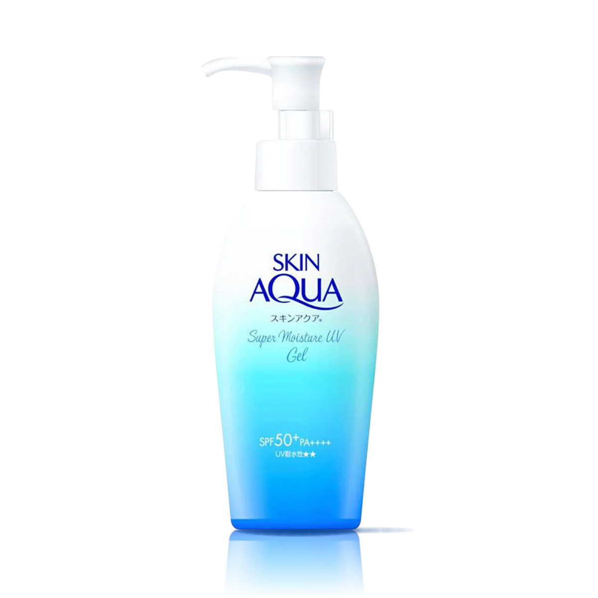 Skin Aqua UV Super Moisture UV Gel pump Sunscreen Fragrance-free SPF50+ / PA++++ (140g)
