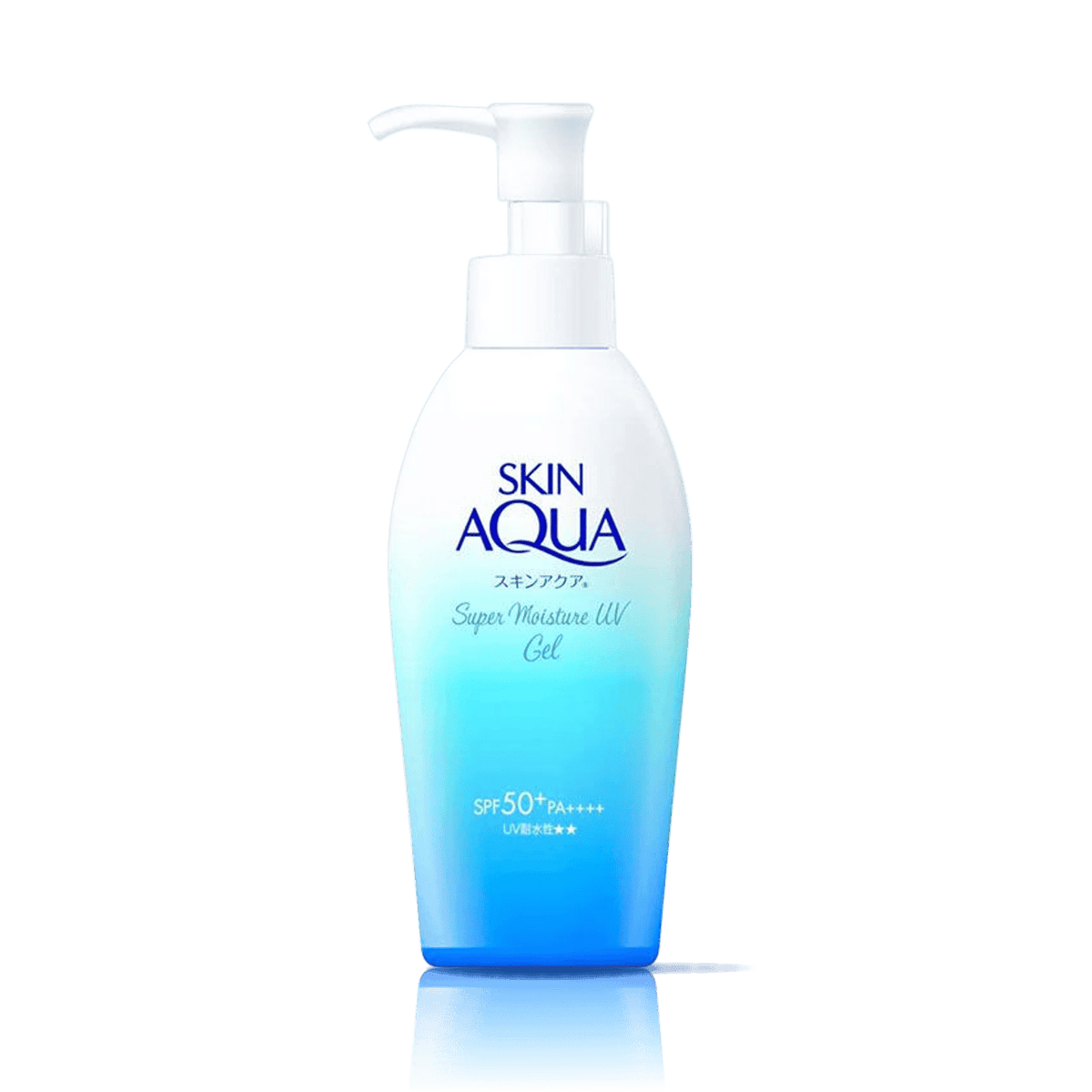 Skin Aqua UV Super Moisture UV Gel pump Sunscreen Fragrance-free SPF50+ / PA++++ (140g)